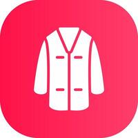 Lab Coat Creative Icon Design vector