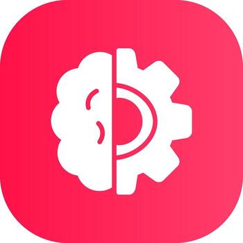 Deep Learning Creative Icon Design vector