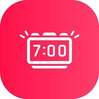 Alarm Creative Icon Design vector