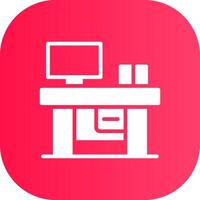 Desk Creative Icon Design vector