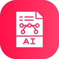 Ai File Creative Icon Design vector