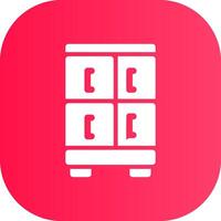 Office Locker Creative Icon Design vector