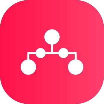 Circle Picture Hierarchy Creative Icon Design vector