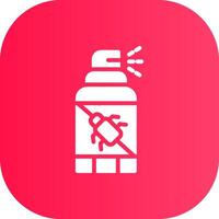 Spray Bottle Creative Icon Design vector