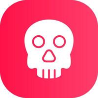 Skull Creative Icon Design vector