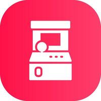 Glyph Corner Gradient Design vector