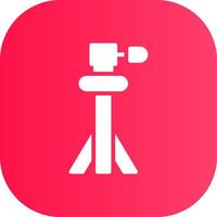 Tripod Creative Icon Design vector