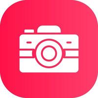 Photo Camera Creative Icon Design vector