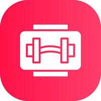 Gym Creative Icon Design vector