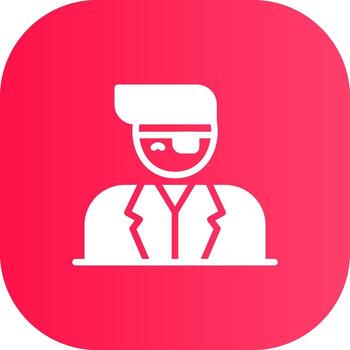 Eye Patch Creative Icon Design vector