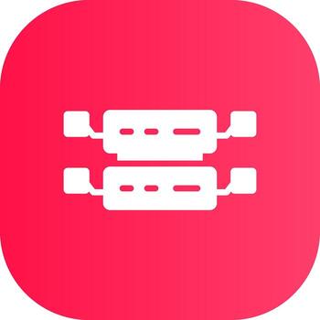 diseño de icono creativo de base de datos vector