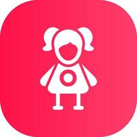 Doll Creative Icon Design vector