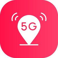 5G Creative Icon Design vector