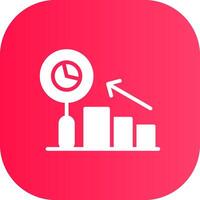 Predictive Analytics Creative Icon Design vector