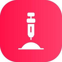 Thermal Paste Creative Icon Design vector