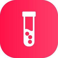 Test Tube Creative Icon Design vector