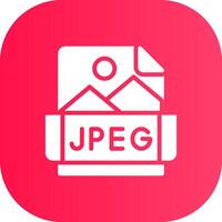 Jpeg Creative Icon Design vector