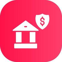 Banking Security Creative Icon Design vector