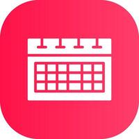 Calendar Creative Icon Design vector