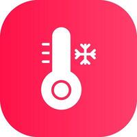 Thermometer Creative Icon Design vector