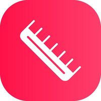 Comb Creative Icon Design vector