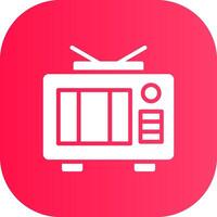 Tv Creative Icon Design vector