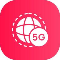 5G Creative Icon Design vector