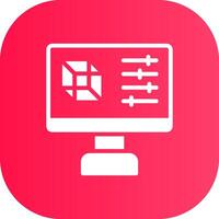 Simulation Creative Icon Design vector