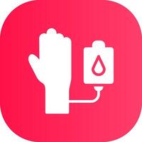 Transfusion Creative Icon Design vector