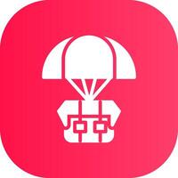 Airdrop Creative Icon Design vector