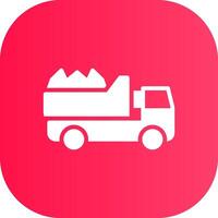 Truck Creative Icon Design vector