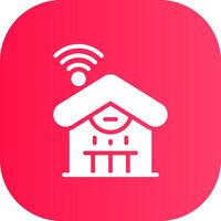 Infrared Sensor Creative Icon Design vector