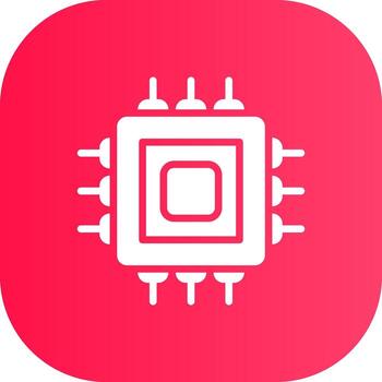 diseño de icono creativo del procesador vector
