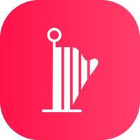 Harp Creative Icon Design vector