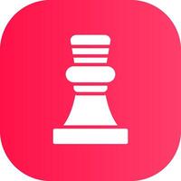 Chess Game Creative Icon Design vector