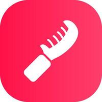 Comb Creative Icon Design vector