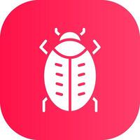 Bug Creative Icon Design vector