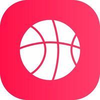 Basketball Creative Icon Design vector