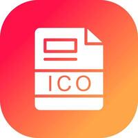 ICO Creative Icon Design vector