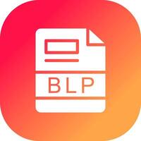 BLP Creative Icon Design vector