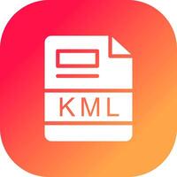 KML Creative Icon Design vector