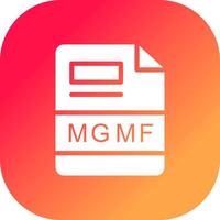 MGMF Creative Icon Design vector