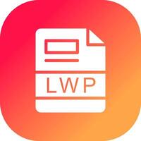 LWP Creative Icon Design vector