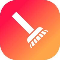 Broom Creative Icon Design vector