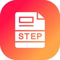 STEP Creative Icon Design vector