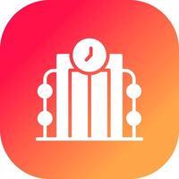 Time Machine Creative Icon Design vector