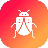 Bug Creative Icon Design vector