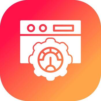 buscar motor mejoramiento creativo icono diseño vector