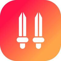 Swords Creative Icon Design vector