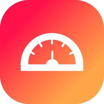 Speedometer Creative Icon Design vector